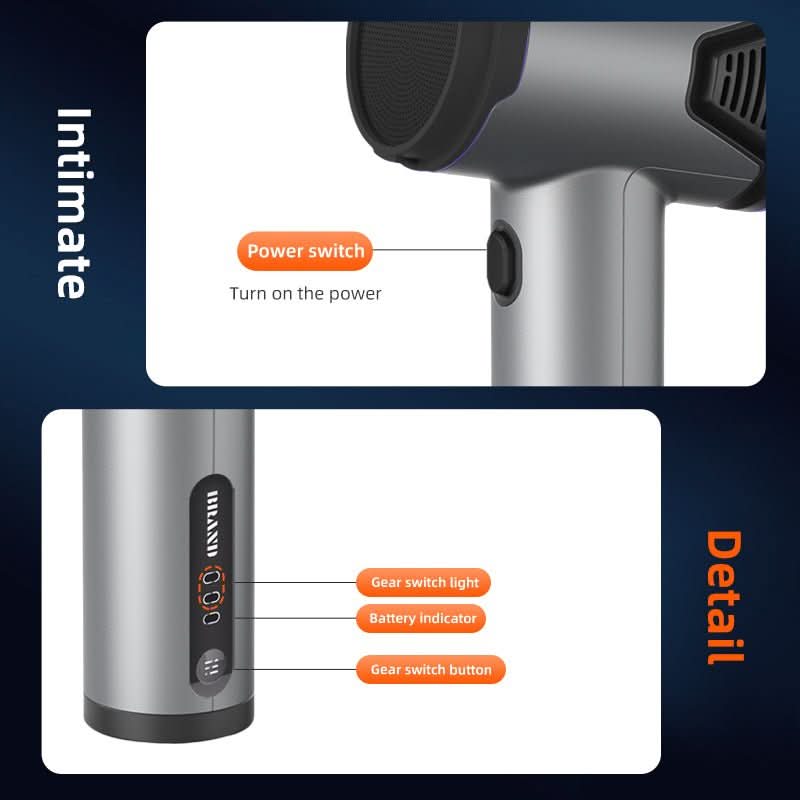 Cordless Handheld Vacuum Cleaner [2000/2500mAh] - Ultra - Light 0.37kg for Car, Sofa & Tight Spaces | 40 - Min Runtime - DaJue Household Electric Appliances